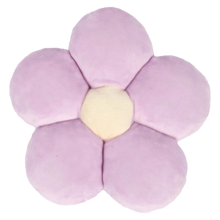Coockoo Hundespielzeug mit 5 Quietschern FUN FLOWER Lila/Weiß
