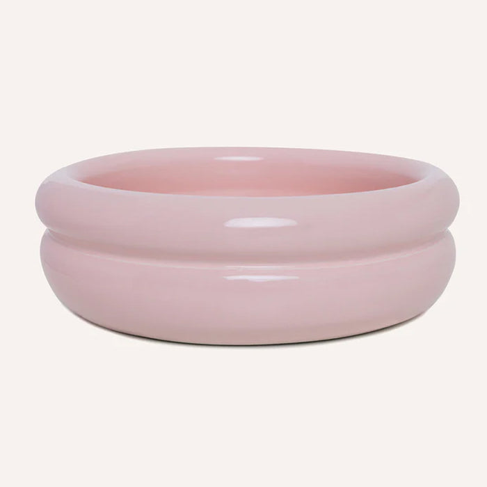 DOGGUO Hundenapf mit Doppelrand - Rosa