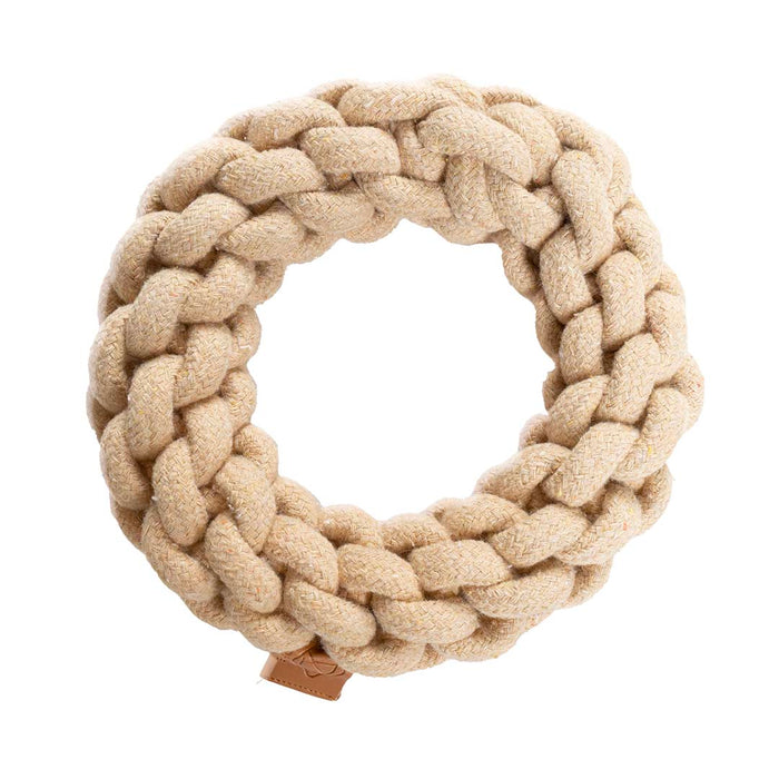 D&D HOME Ben Geflochtener Ring Sand