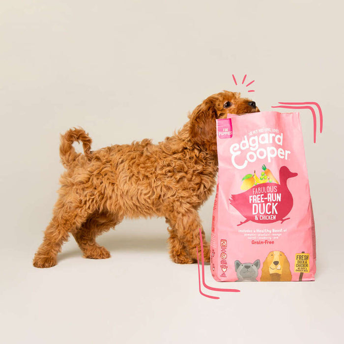 Edgard & Cooper Puppyfutter Ente & Huhn