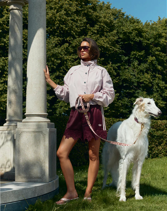 DOGGUO Hundeleine Ethnic Pfirsich/Bordeaux