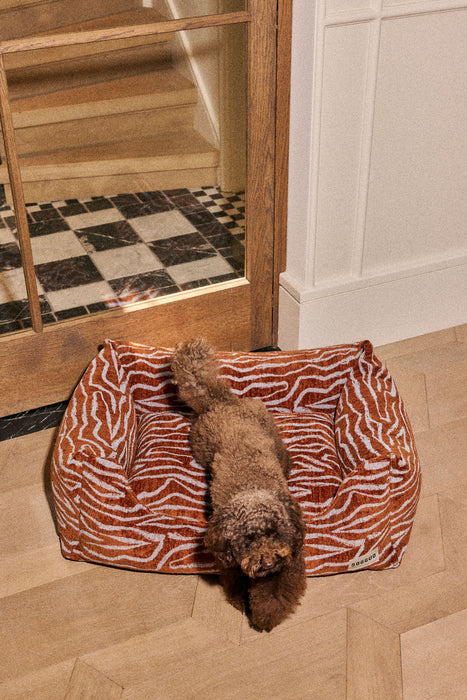 Dogguo Hundebett Ethnic Braun/Blau
