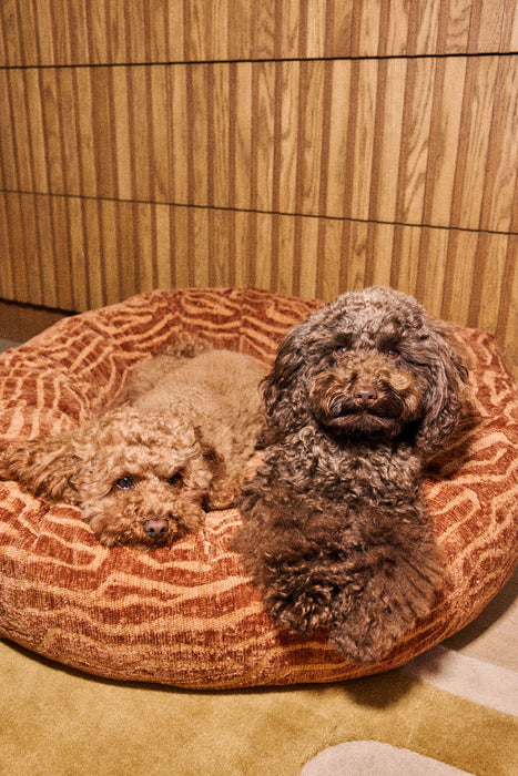 Dogguo Donut-Hundebett Ethnic Beige/Braun