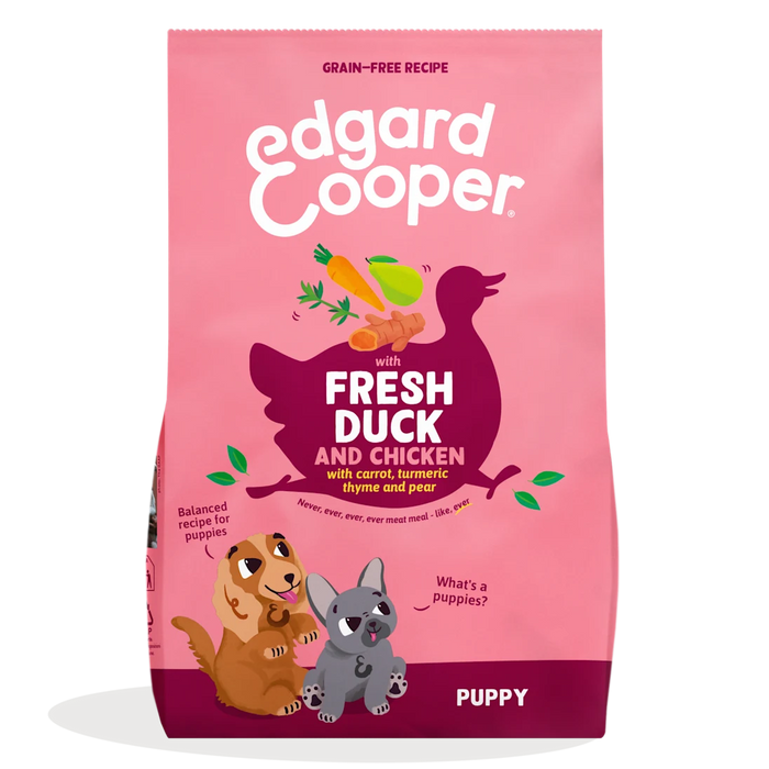 Edgard & Cooper Puppyfutter Ente & Huhn