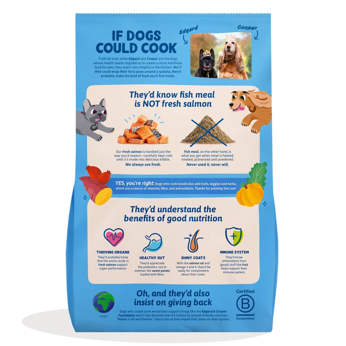 Edgard & Cooper Adult Hundefutter Frischer Lachs