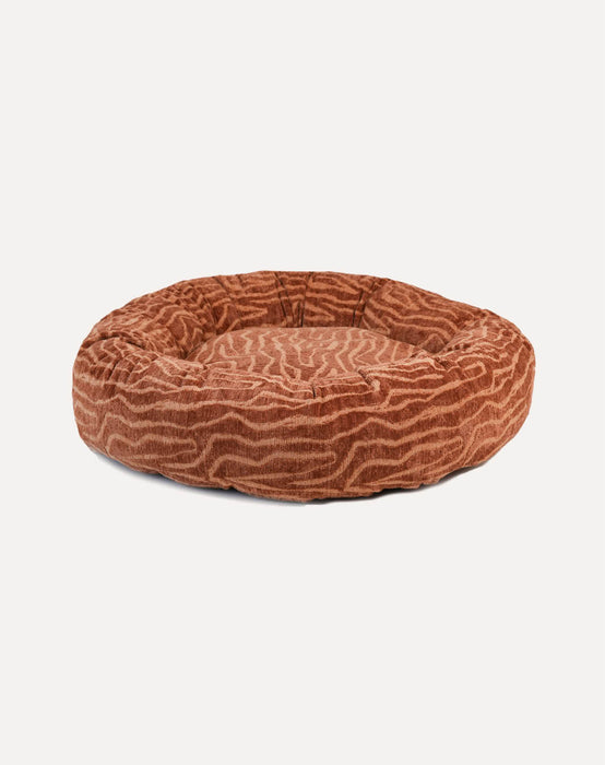 Dogguo Donut-Hundebett Ethnic Beige/Braun