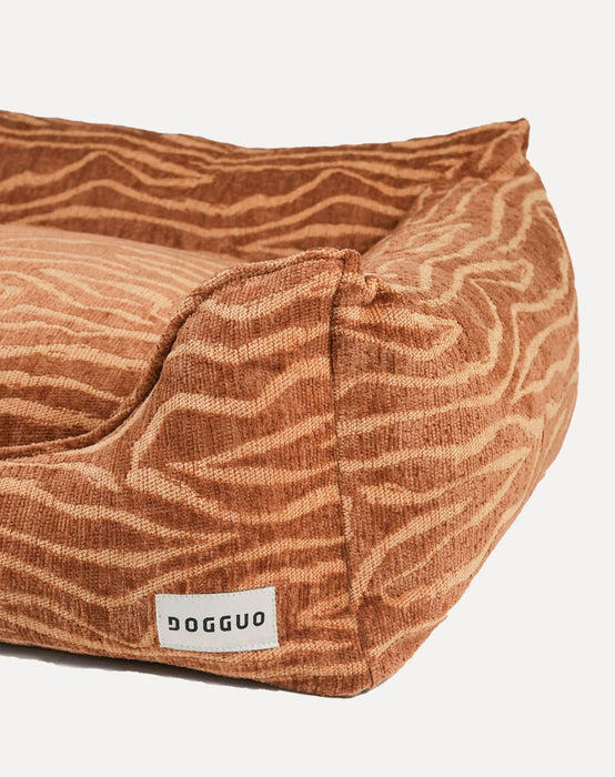 Dogguo Hundebett Ethnic Beige/Braun