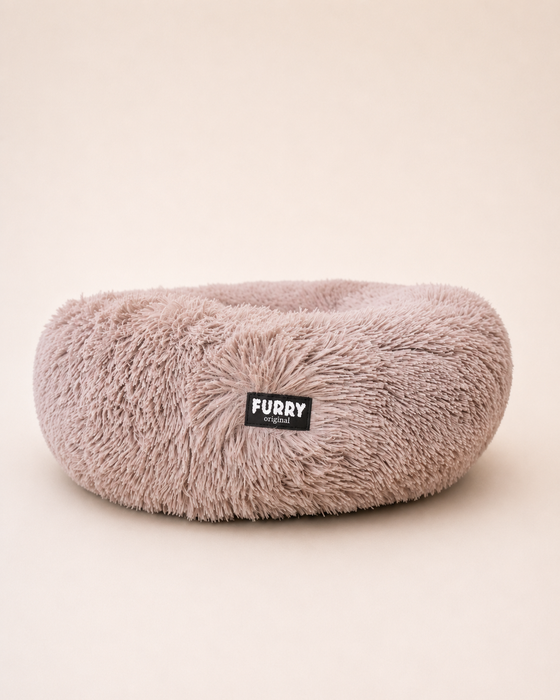 Furry Original Donut Hondenmand Bruin