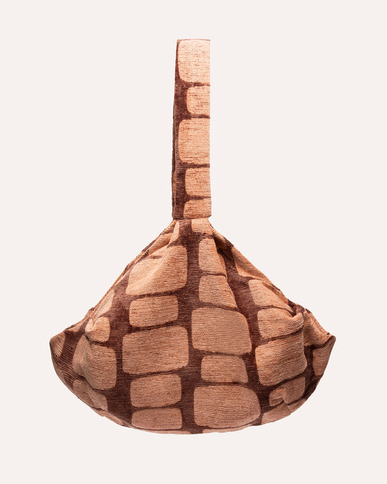 Dogguo Hundetragetasche Staple Stones Braun/Pfirsich