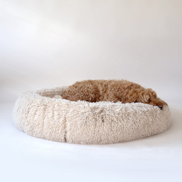 airLOFT Donut Hundebett beige