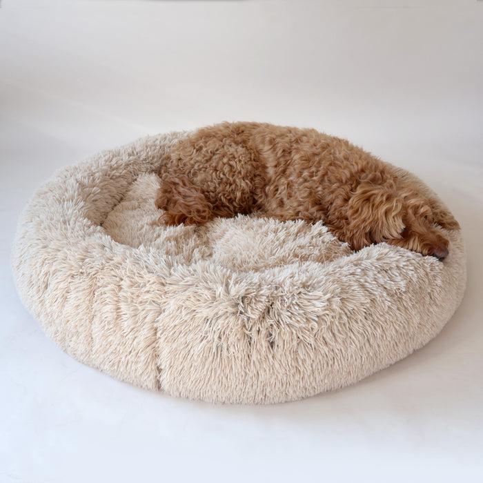 airLOFT Donut Hundebett beige