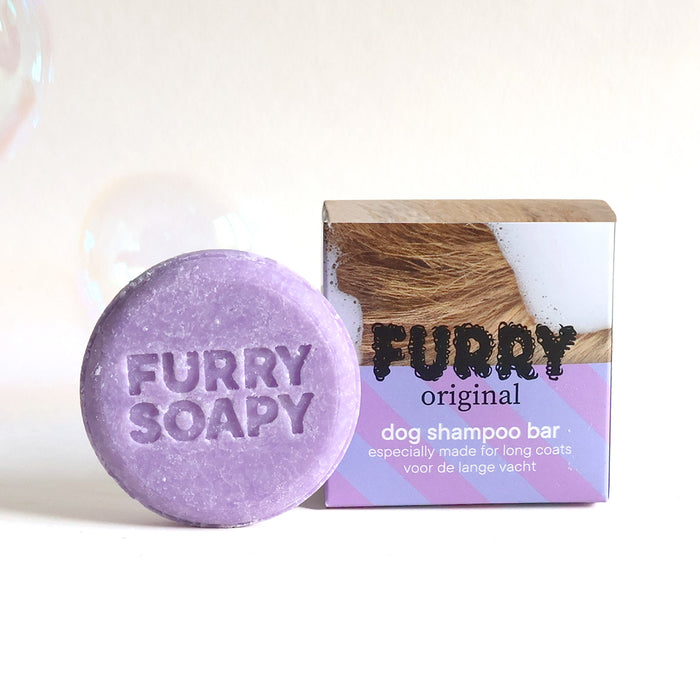 Dog shampoo bar detangler long coat Furry Original