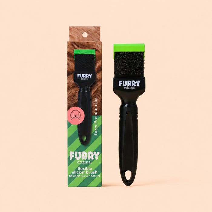 Furry Original Slickerbürste Grün