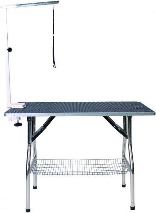 Zusammenklappbarer Hundepflegetisch